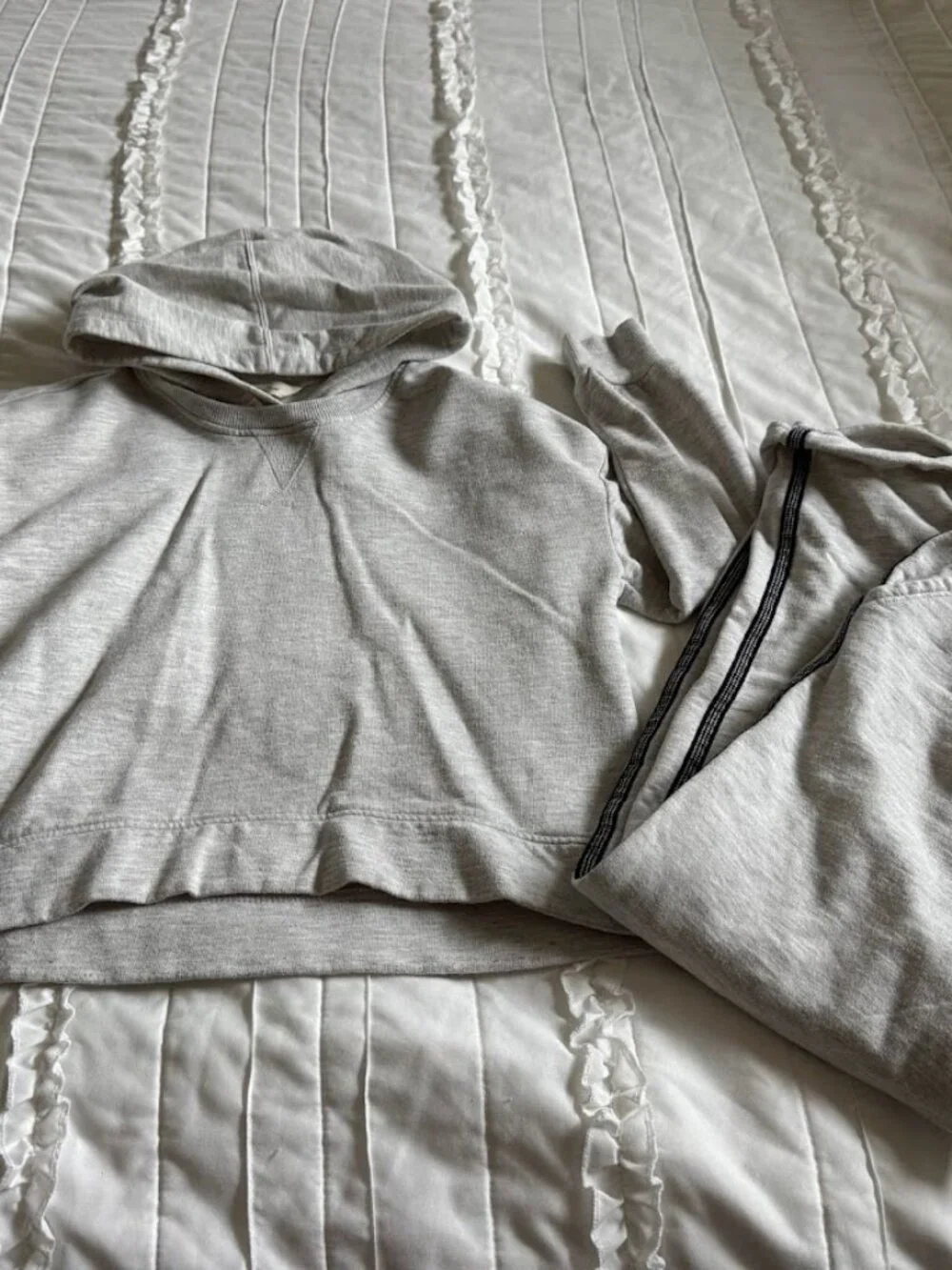 Matilda Jane Girls Size 12 Just Imagine Alisha Knit Hoodie and Jogger Set